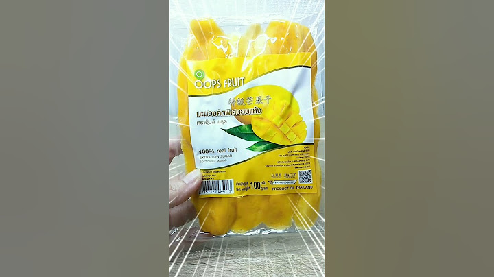 unboxing oops fruit mango thailand #snacks #mango #thailand #jajanan #shorts