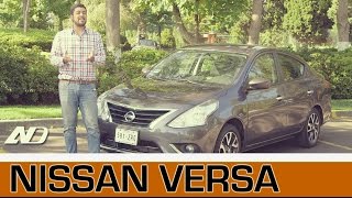 Nissan Versa  Mucho espacio por poco dinero