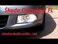 Škoda Octavia II Facelift - výměna deního světla za LED