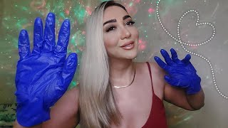 ASMR | Latex Gloves HAND MOVEMENTS & SOUNDS For Sleep | Mouth Sounds