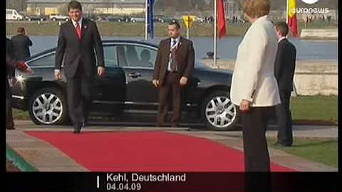 Silvio Berlusconi on Phone at Nato summit - No com...