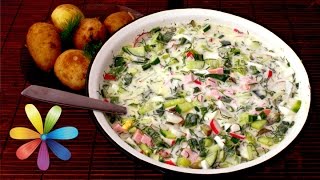 Рецепт классической окрошки от Тани Литвиновой - Все буде добре - Выпуск 634 - 14.07.15 Рецепт классической окрошки от Тани Литвиновой - Все буде добре - Выпуск 634 - 14.07.15