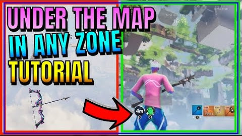 How to get under the map in any zone - Fortnite STW