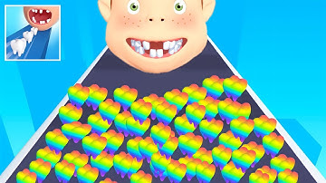 Smile Rush New Skin Gameplay Android, iOS Mobile || Tooth run || Trending Games