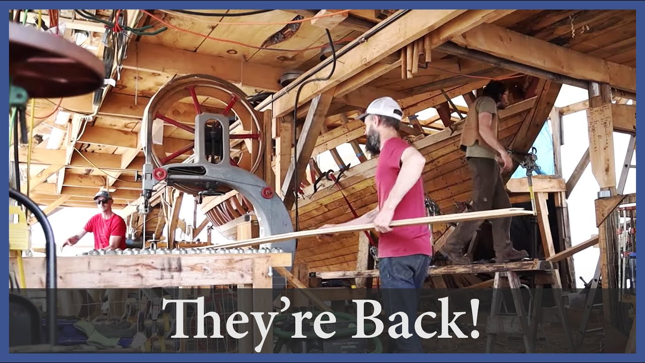 They’re Back! – Episode 162 – Acorn to Arabella: Journey of a Wooden Boat