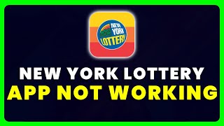 New York Lottery App Not Working: How to Fix New York Lottery App Not Working screenshot 1