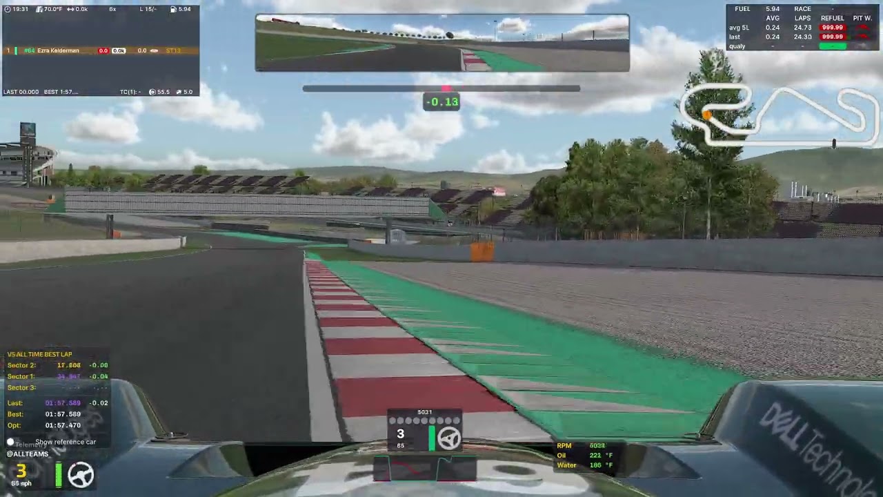 iRacing Spec Racer Ford at Barcelona (Hist) FREE SETUP