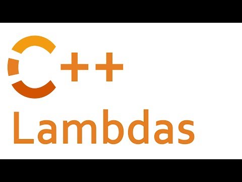 ვიდეო: რა არის C++ ლამბდა?