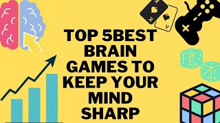 5 BEST BRAIN GAMES | GROW YOUR IQ LEVEL | MIND SHARP screenshot 2