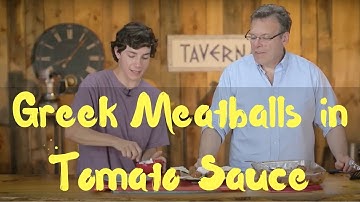 Greek Meatballs in Tomato Sauce (Soutzoukakia)