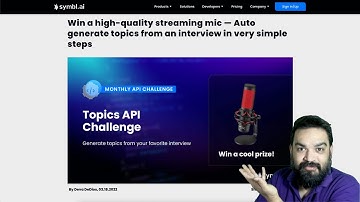 Test & Run APIs using Postman | Symbl.ai API Challenge | No-Code Tutorial