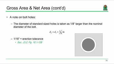 CE 414 Lecture 07  Gross Net Area 2019 01 30