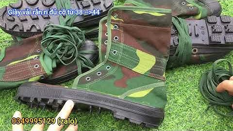 GIÀY VẢI RẰN RI CAO CỔ ĐI RỪNG ,  ĐỦ CỠ TỪ 38- 44