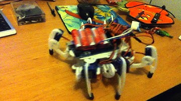 WiiHexapod - Arduino mega2560 based hexapod WALKING :)