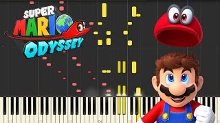 Super Mario Odyssey - Trailer Theme (Synthesia) || TedescoCreations