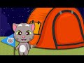 Camping Trip⛺ | Talking Tom &amp; Friends Minis | Cartoons for Kids