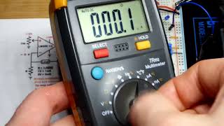 510 Ohm Current Multimeter Measuremement Op Amp Set With Trimpot Voltage
