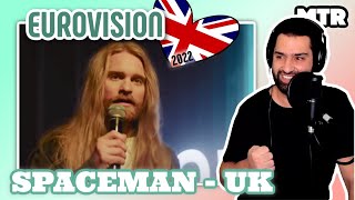 UK Eurovision 2022 Reactionalysis (Reaction) Sam Ryder - Space Man. Music Teacher Analyses