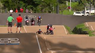 8-10 & 11-12 Cruiser Boy's Fourth Moto: Round 2, Nerang BMX Club by BMX Australia 2,438 views 4 years ago 53 seconds