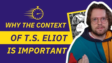 Why the Context of T.S. Eliot is Important for HSC English Module B