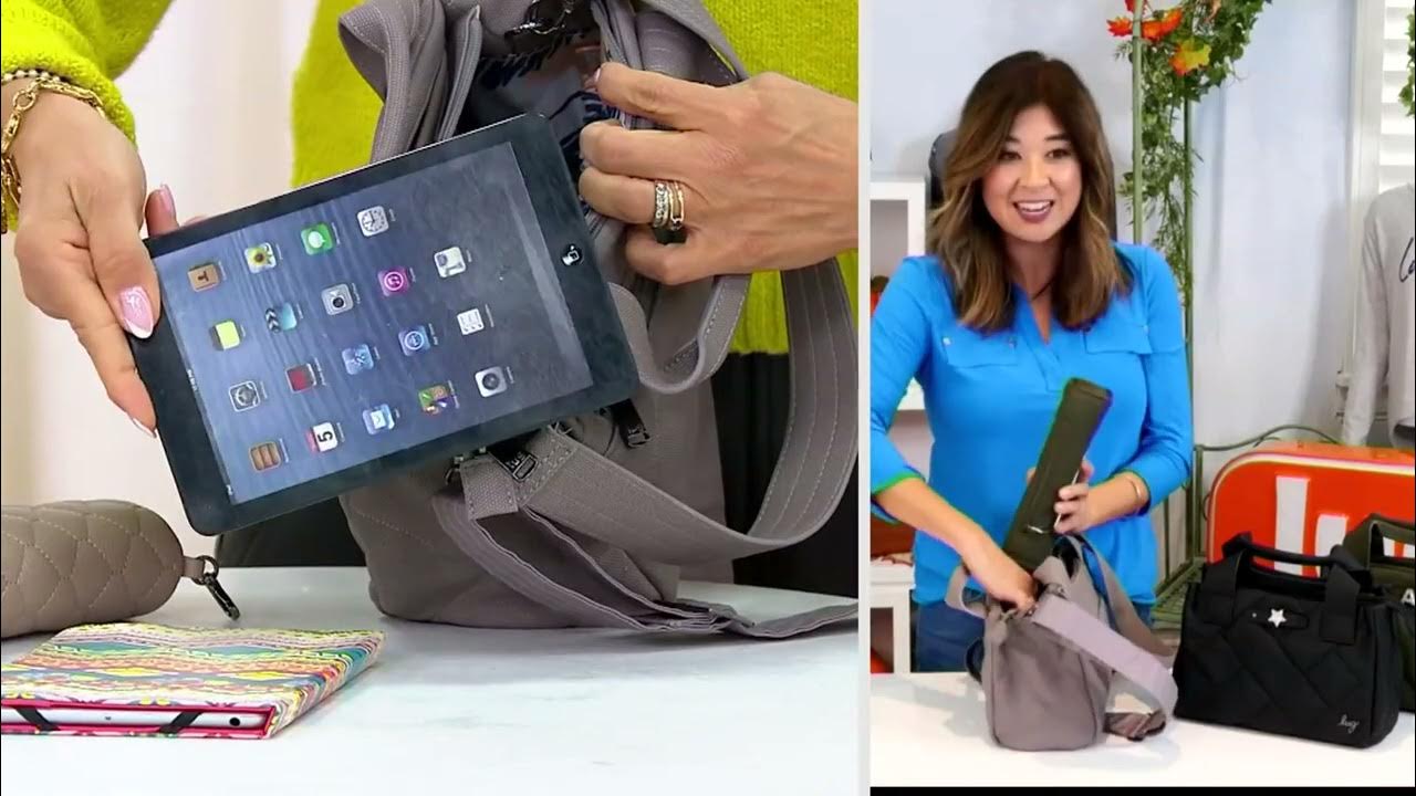 Lug Matte Luxe Crossbody Jitterbug on QVC YouTube