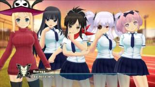 Senran Kagura: Estival Versus English Vita Gameplay