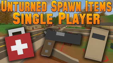 Unturned How To Spawn Items/Vehicles (Single Player) 3.0