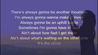Miley Cyrus - The Climb (Lyrics) / AKM HOUSE