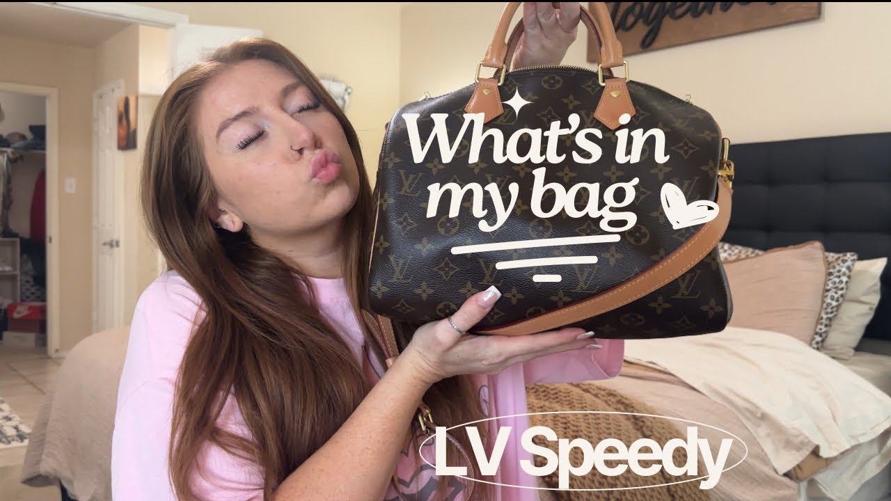 Что в моей сумке | LV Speedy 🤎