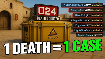 CS2 BUT EVERY DEATH I OPEN A MORE EXPENSIVE CASE