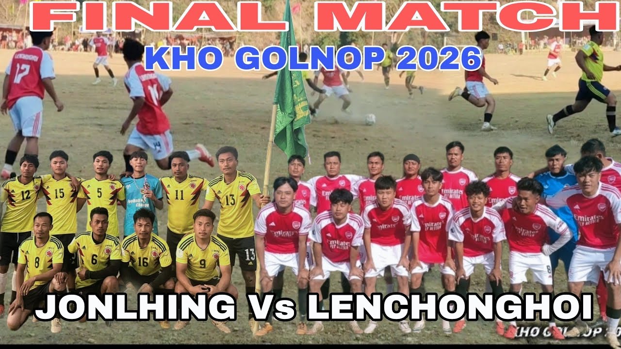 Jonlhing leh lenchonghoi final match 💪kho golnop achaina ballpeh 😲ahat jo2 in world cup apeh hon di😄