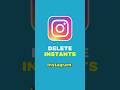 How To Delete Instants On Instagram