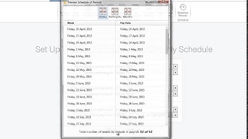 Setting Your Payment Schedule