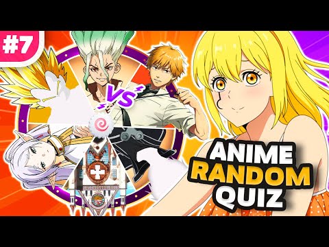 ANIME RANDOM QUIZ #7 🍥 Ultimate challenge 🎲 For real Otaku 👑