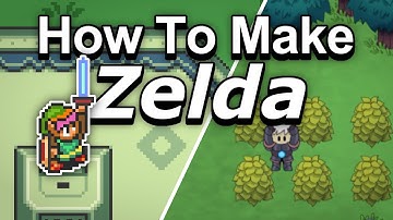Make A Zelda-Like Game - With GDevelop