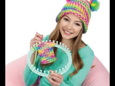  Learn To Knit Hat Knitting Loom Kit, Kids Crochet Kit For  Beginners Knitting Kit, Craft Kits For Girls Ages 8-12, Includes Loom  Step-by-Step Instructions Yarns Knitting Tools Learn To Crochet