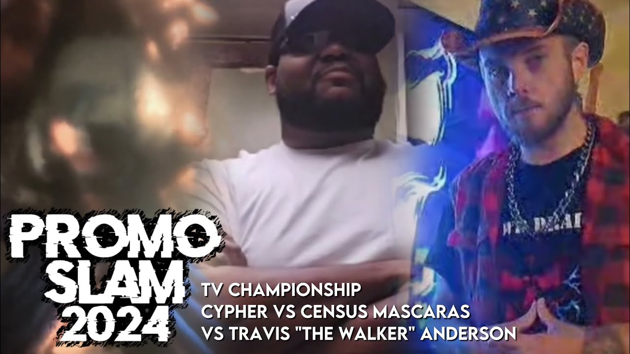 Vacant TV Title: Cypher vs. Travis Anderson vs. Census Mascaras - FULL MATCH