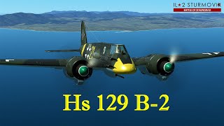 Hs 129 B-2  A/G practises│ IL-2 Sturmovik: Great Battles