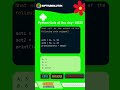 Python Quiz of the day   0033 🔥 #pythonchallenge #pythonprogramming #pythonquestions #pythonquiz