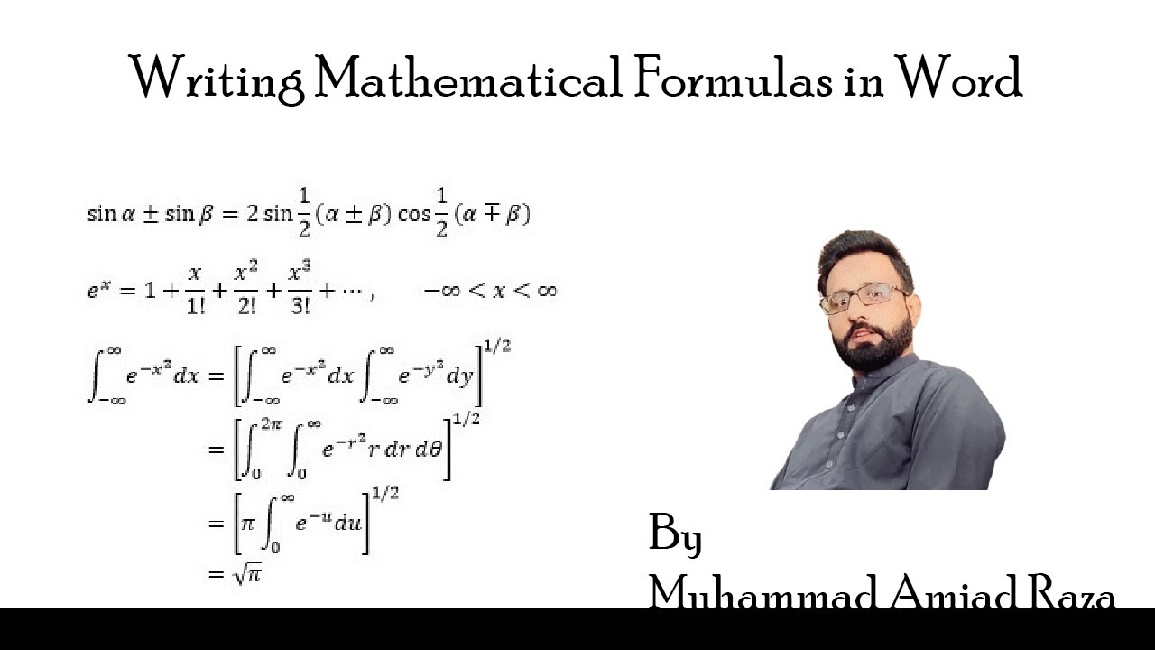 How To Enter Formula In Word Document In Hindi YouTube How To Enter Formula In Word Document In Hindi YouTube