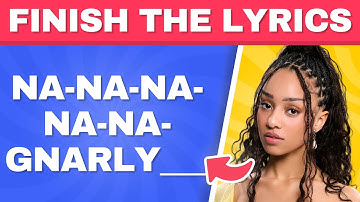 FINISH THE LYRICS KPOP SONGS 🎤🎶 | MUSIC QUIZ 2025