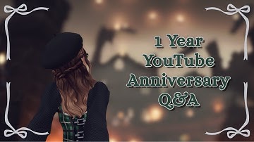 1 Year YouTube Anniversary Q&A