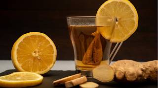 The Healing Ginger and Lemon Tea