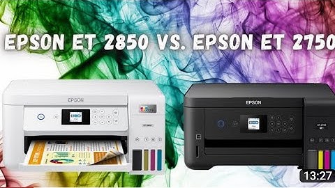 Epson Printer wf 2850 and 2750 All in one Unboxing and reviews