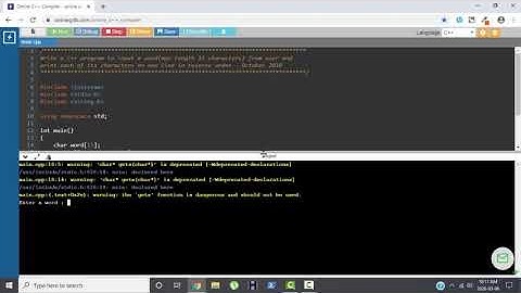 WAP in C++ input a word(max 15 char) from user and print its characters on new line in reverse order