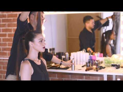 Hair How To: Rockstar ponytail with back comb quiff