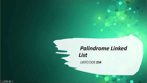 Palindrome Linked List | Leetcode 234 | Live coding session | April Day 1 | LEETCODE EXPLORE