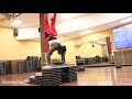 Handstand Obstacle fun and Calisthenics Bodyweight Training with Alseny + Arash