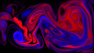 Navier-Stokes (Stable Fluids, Jos Stam), Encre