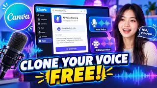 🤯 Kloning Suara Anda Secara Instan di Canva GRATIS: Tutorial Suara AI yang Mudah!